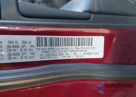 2018 Jeep Grand Cherokee Altitude 4X4 from USA, damaged, VIN 1C4RJFAG4JC172910